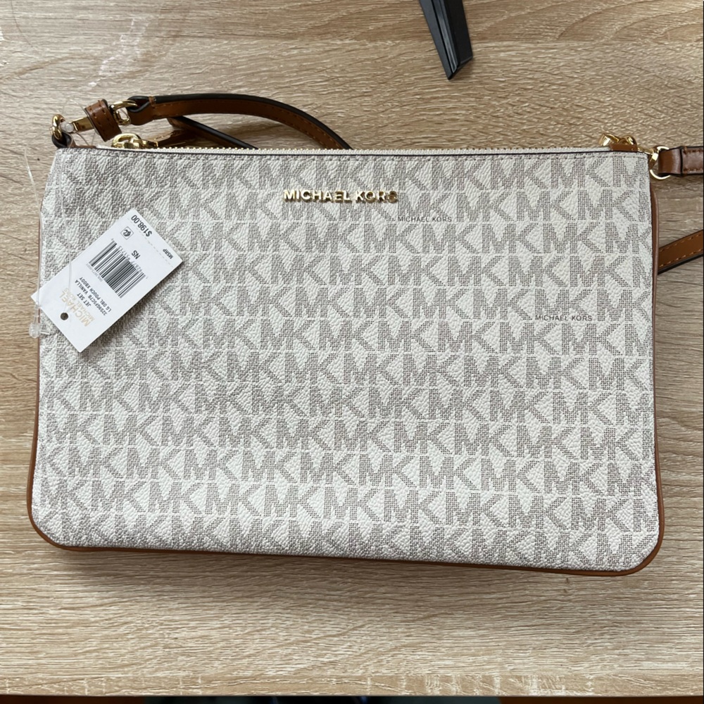Michael Kors (brand new) white crossbody bag